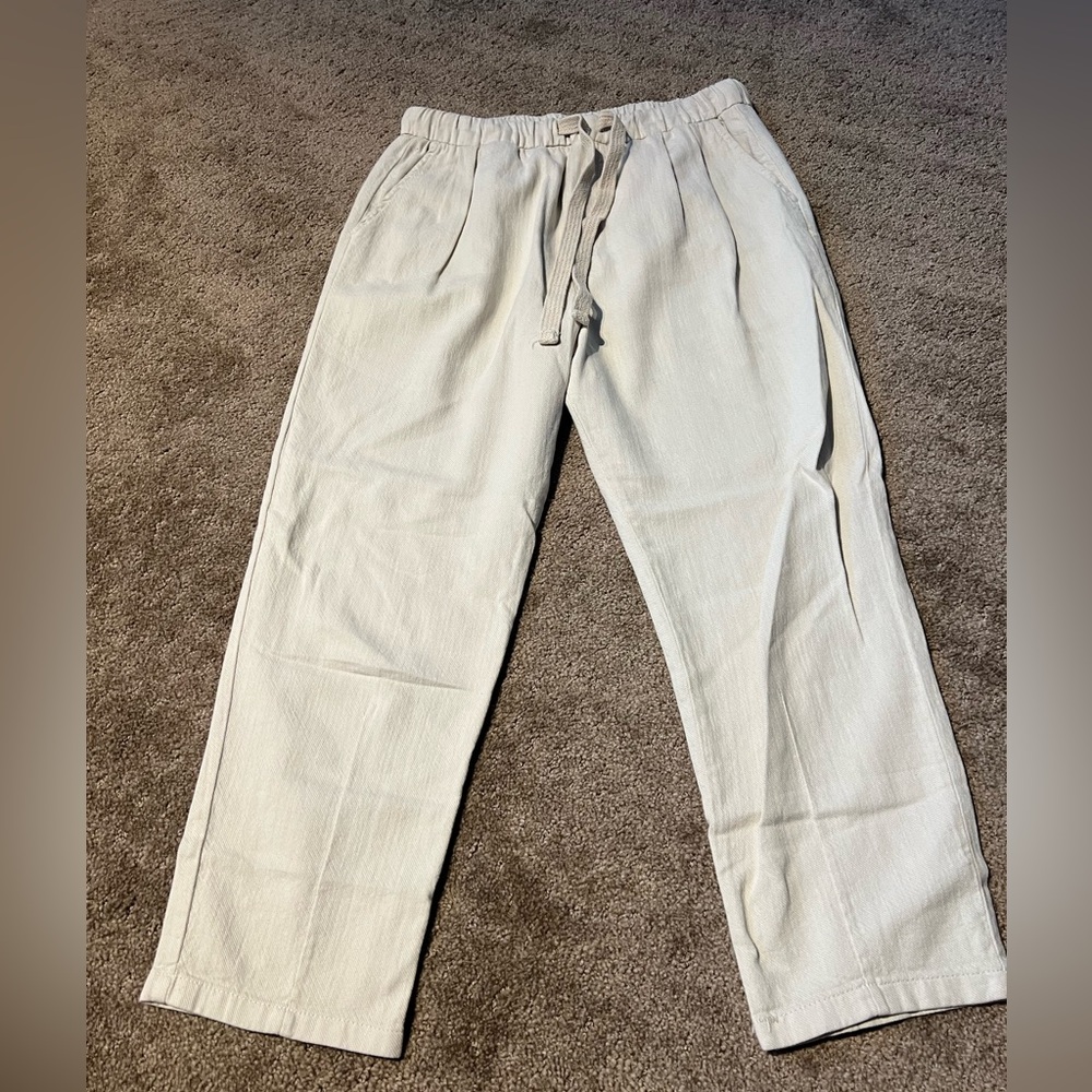 Zara cropped pants xs